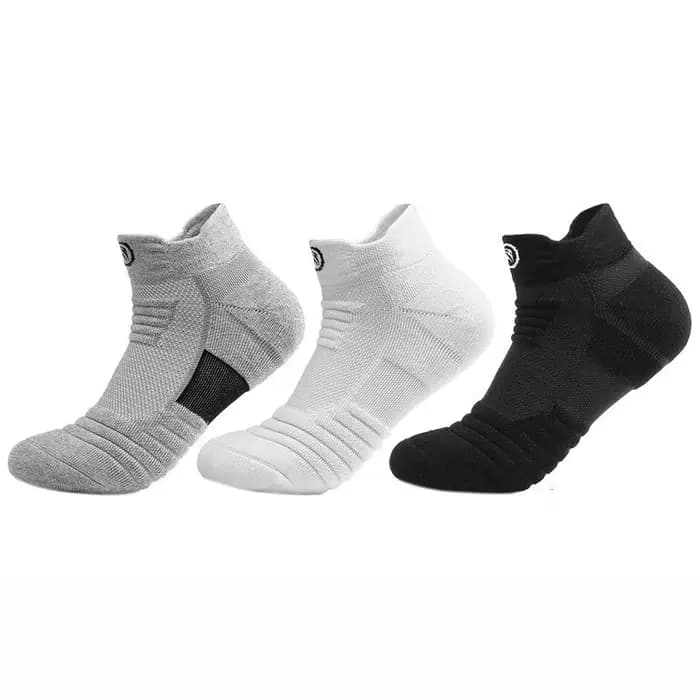 Chaussettes de Football antidérapantes pour hommes et femmes, chaussettes en coton, Tube court et Long, chaussettes de Sport, de basket-ball, respirantes et déodorantes, 38-43