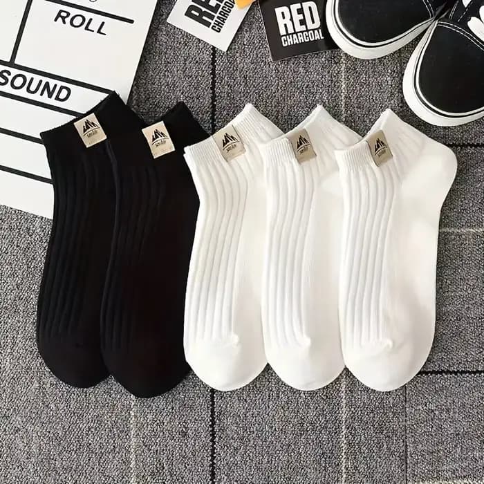 5/10 paires de chaussettes décontractées de haute qualité pour hommes