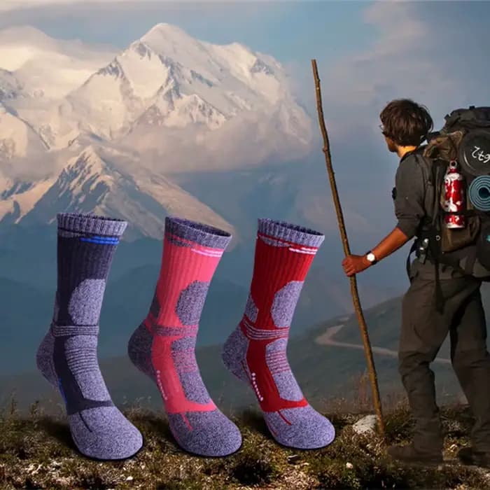 Chaussettes Thermique de Marche pour Homme et Femme
