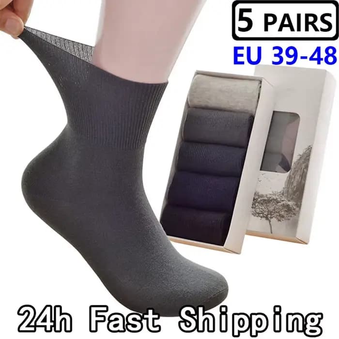 5 paires grand Plus grande taille 46