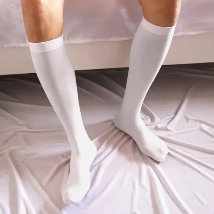 Chaussettes hautes pour hommes d'affaires formelles