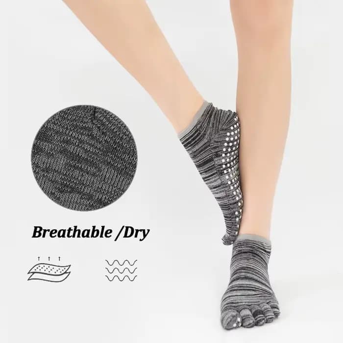 Five Parker-Chaussettes de Pilates en silicone pour femmes