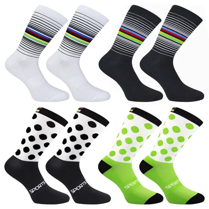 Chaussettes de sport à séchage rapide pour hommes et femmes