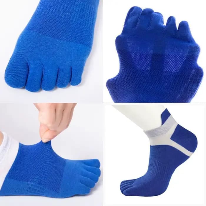 Five Parker-Chaussettes de sport invisibles en coton pour hommes