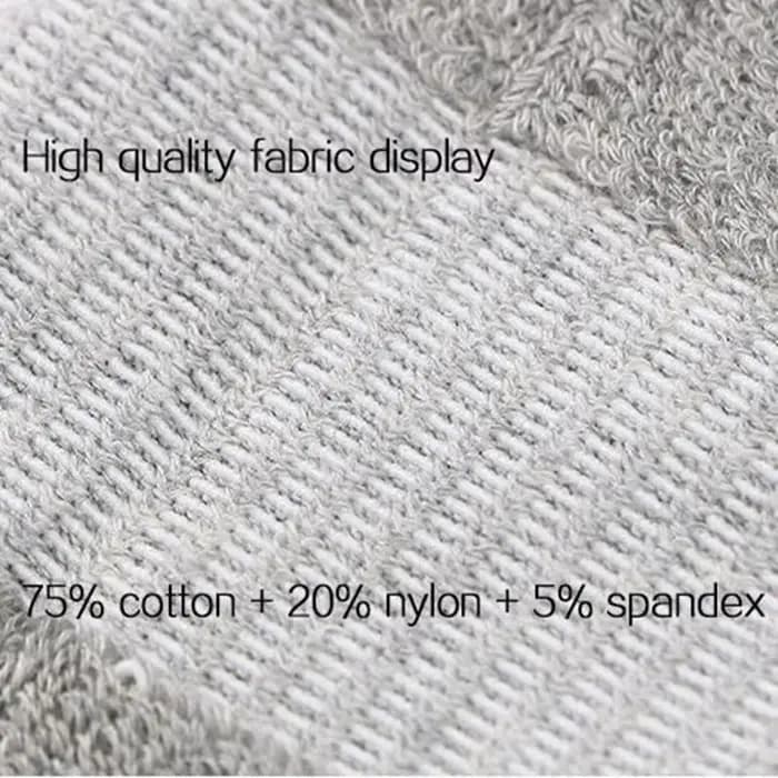 Ensemble de chaussettes de sport en coton avec éponge amortissante pour hommes et femmes
