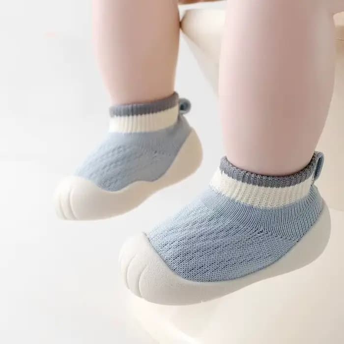 Chaussons-chaussettes antidérapants pour bébé