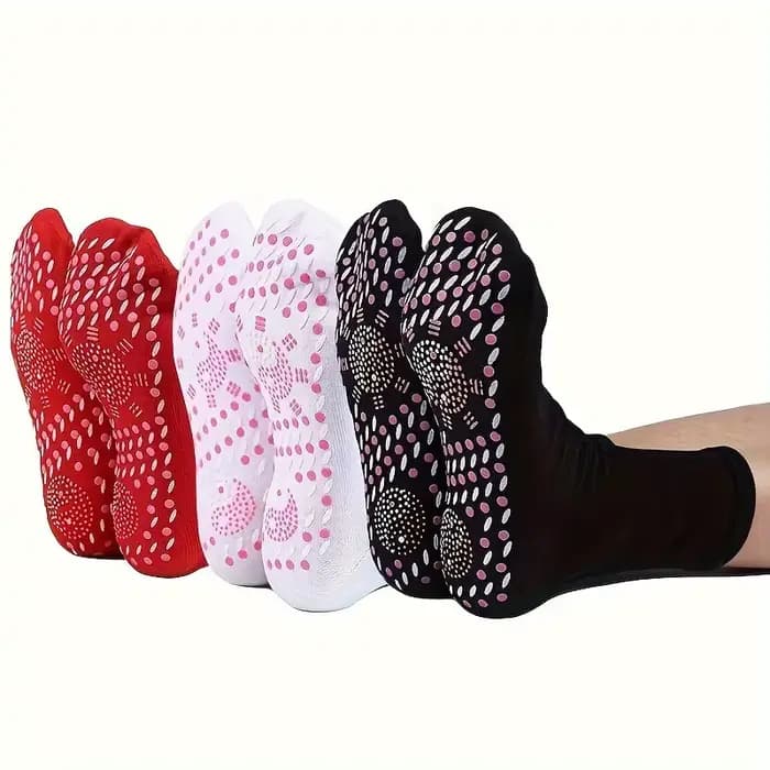 3 paires de chaussettes thermiques noires