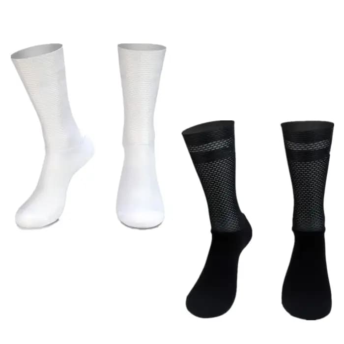 Chaussettes de cyclisme anti-dérapantes en silicone Aero New Team Pro 2026 pour hommes
