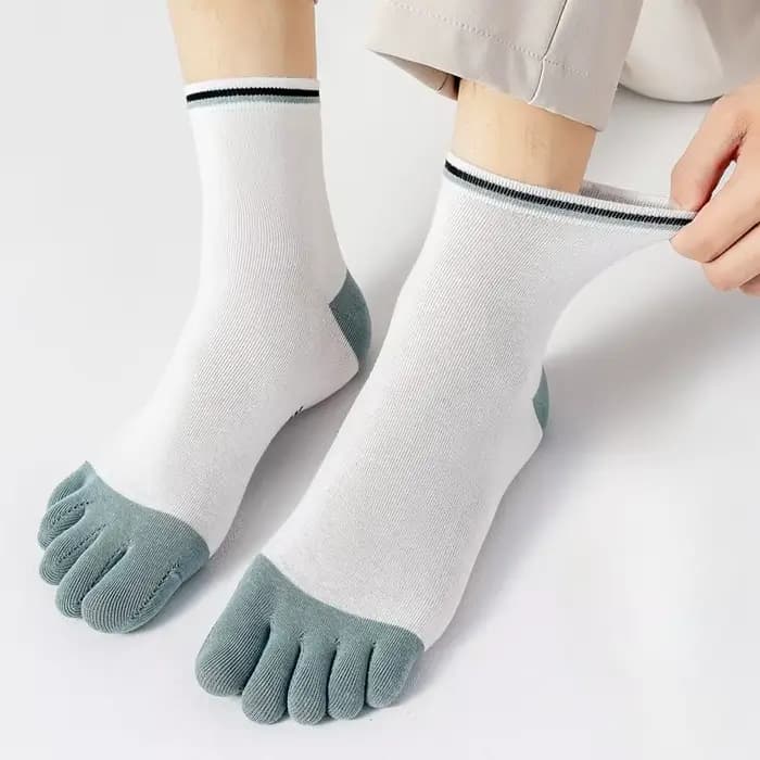 5 paires de chaussettes à cinq doigts pour hommes