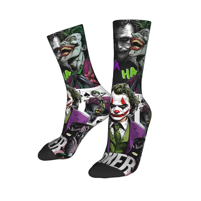 Nouveauté Happy Crazy Jokered bas chaussettes pour hommes qualité