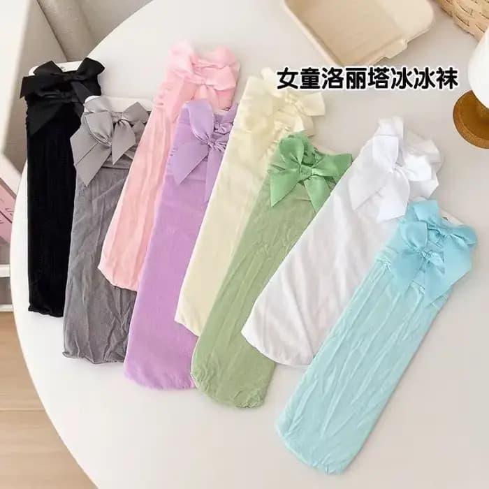 Chaussettes Lolita en Velours Doux avec Nministériels d Papillon pour Bébé Fille