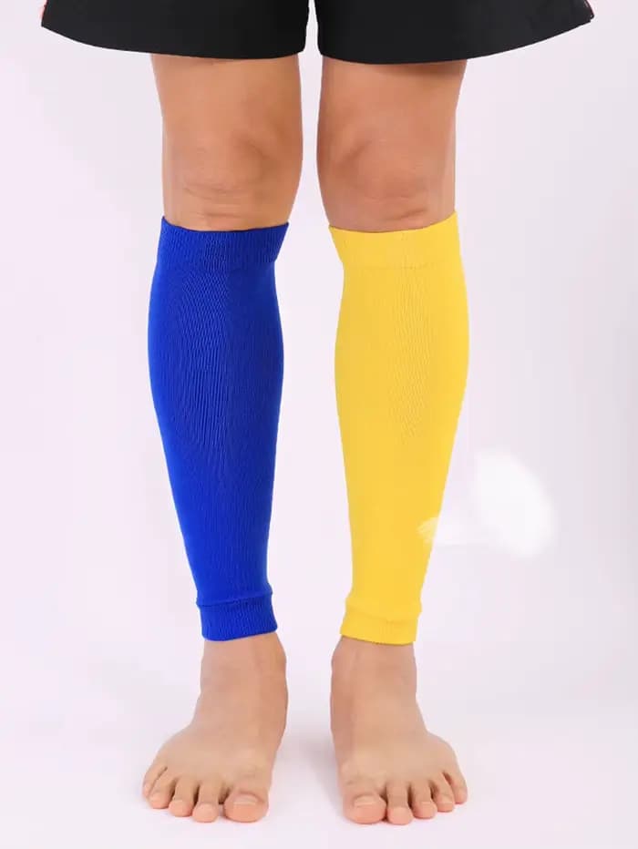 6 paires de chaussettes de Football, accessoires de Football, attelle de jambe, manches, chaussettes de Sport respirantes, protège-tibia pour adultes, Protection des mollets, couvre-jambes