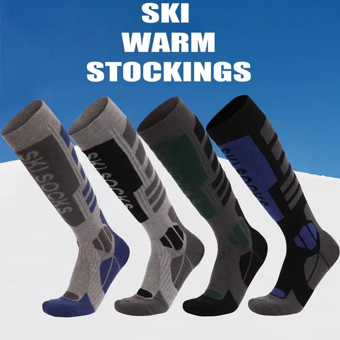 1 paire de chaussettes de Ski professionnelles en laine mérinos