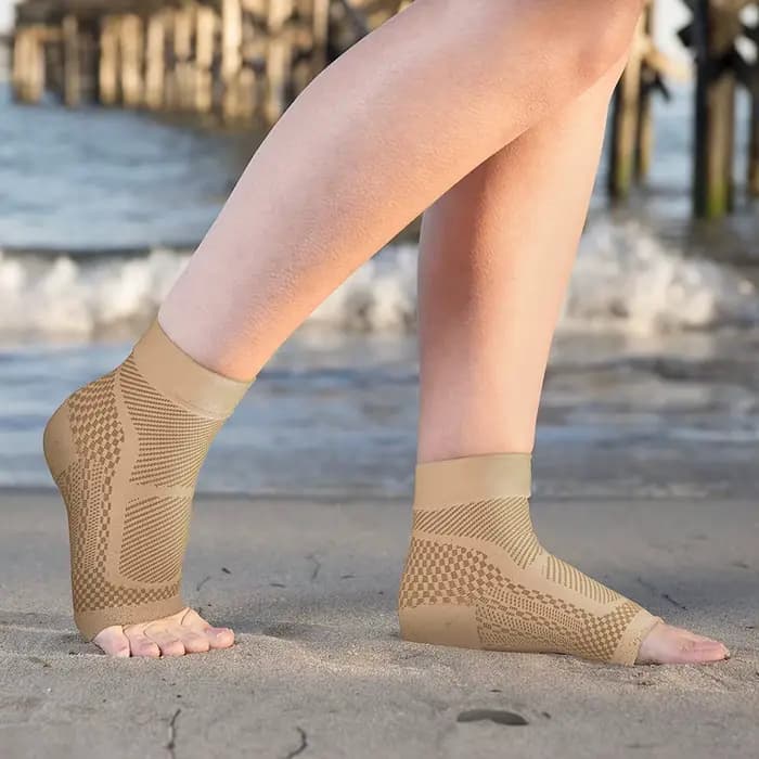 Chaussette de compression pour tendinite d'achille