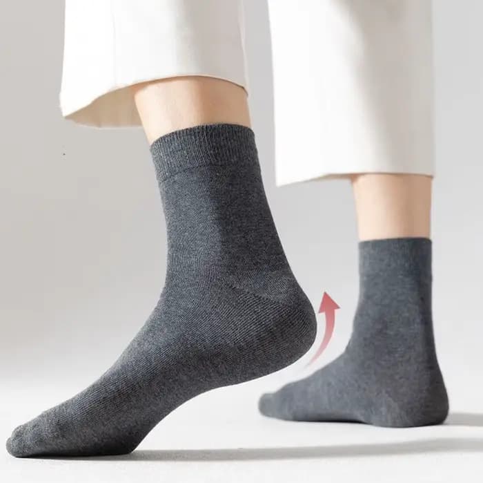 Chaussettes mi-mollet basiques pour hommes