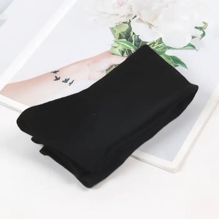 Chaussettes hautes solides pour femmes, style japonais Harajuku créatif, pour cosplay, mi-mollet, noires, blanches, roses, pour femme