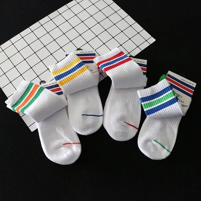 Chaussettes tube en coton absorbant la transpiration pour hommes
