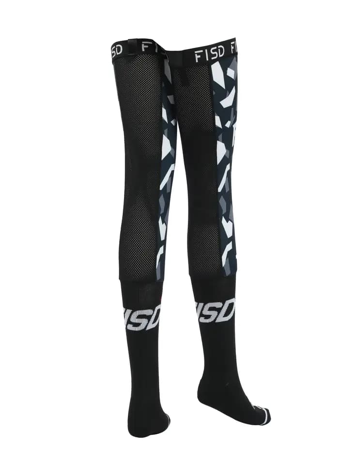 Chaussettes de moto tout-terrain FISD 2026, chaussettes de course, chaussettes de protection MX MTB ATV, chaussettes antidérapantes pour le sport, genouillères enduro
