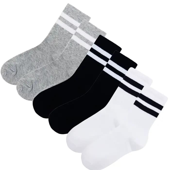 Chaussettes mi-mollet pour hommes et femmes
