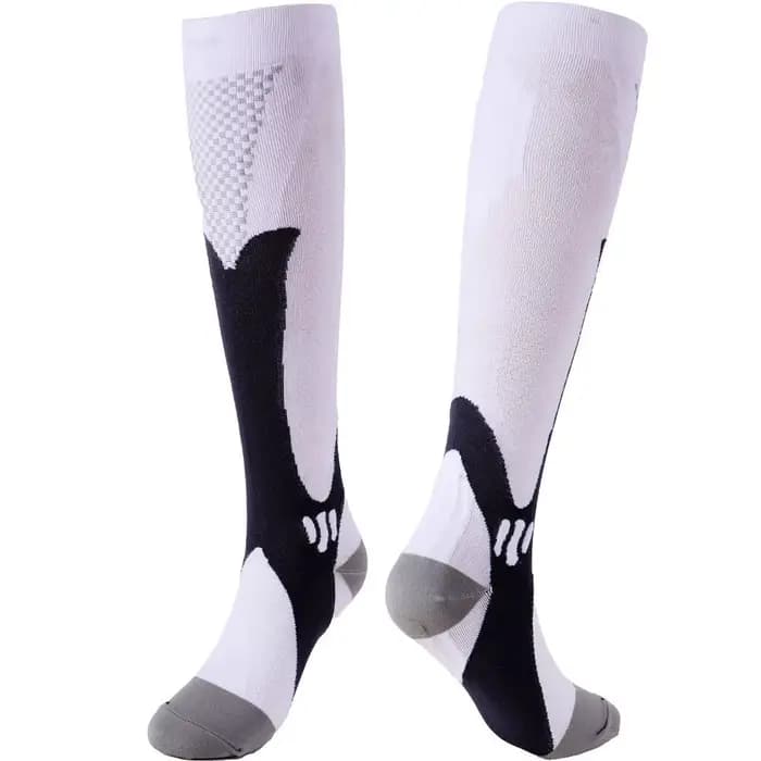 Chaussettes de Compression noires pour hommes et femmes