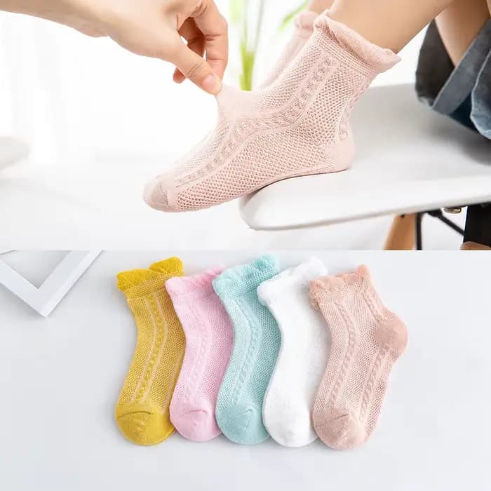 Chaussettes Jacquard en Coton pour Bébé de 0 à 5 Ans