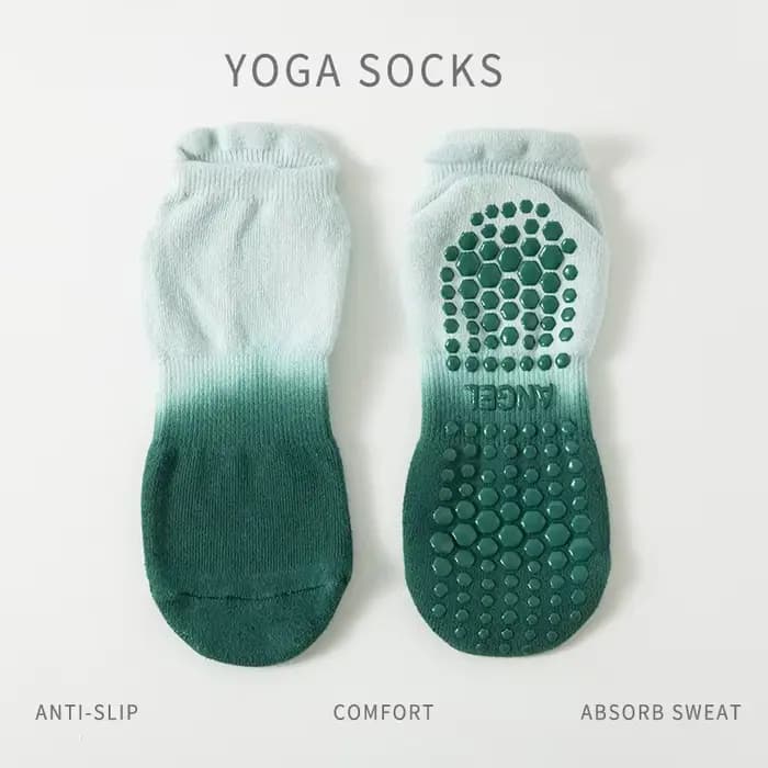 Chaussettes de Yoga en coton dégradé pour femmes