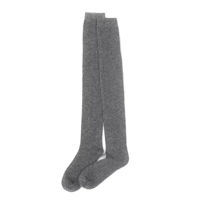 Chaussettes hautes en cachemire pur pour femmes