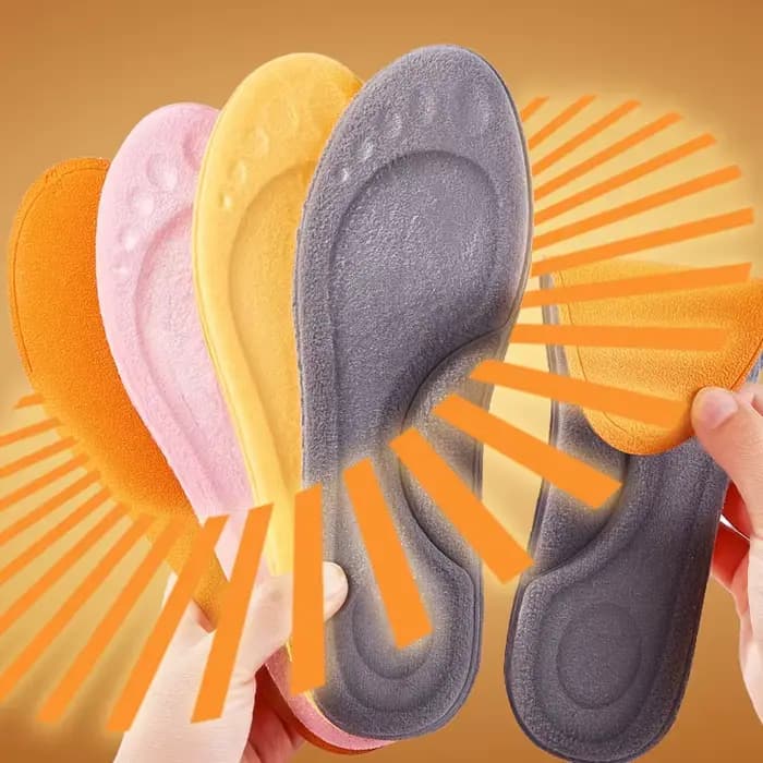 Semelles intérieures de Sport 5D pour chaussures hommes femmes déodorant coussin respirant