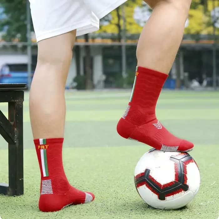 Chaussettes de football respirantes pour hommes, femmes et adolescents