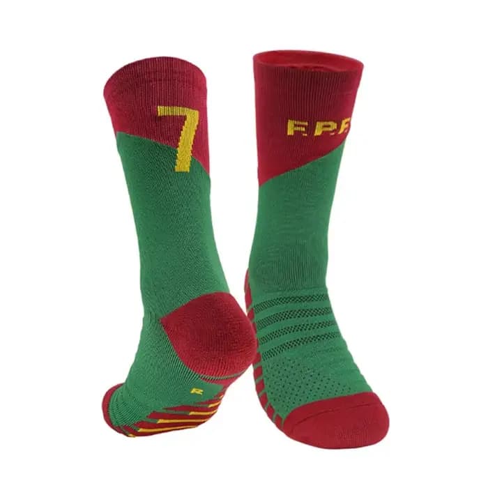 Chaussettes de sport pour hommes en coton respirant