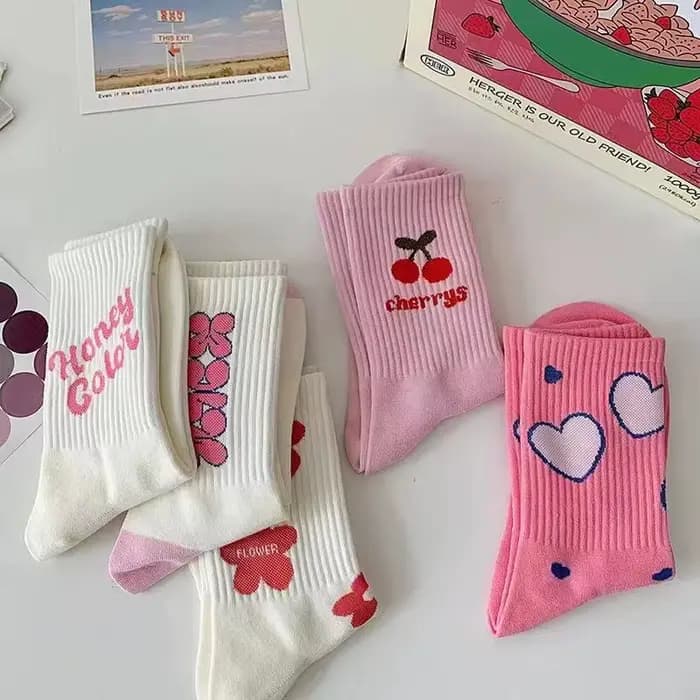 5 paires de chaussettes d'été tendance pour femmes