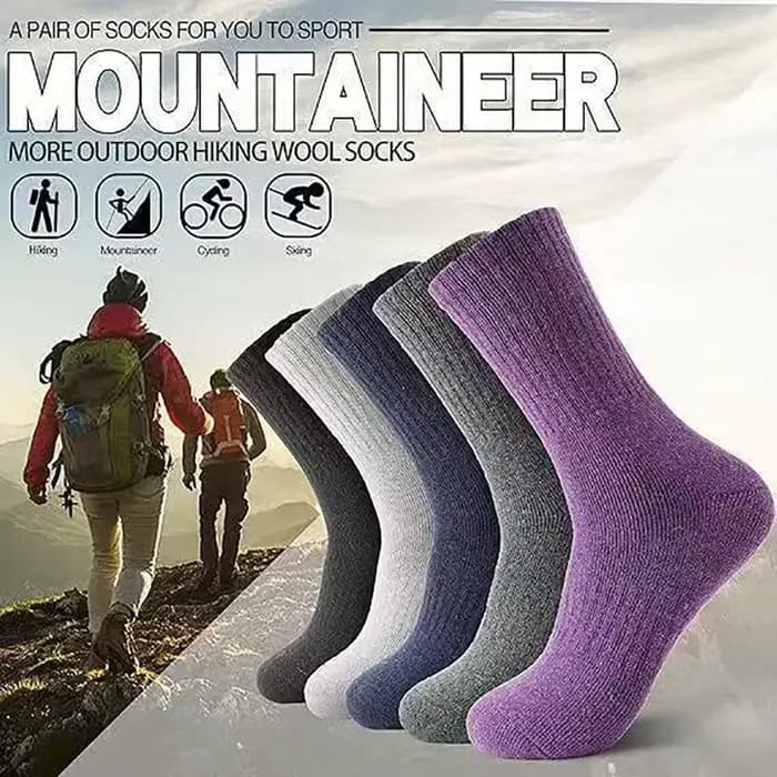 Chaussettes en laine mérinos pour hommes