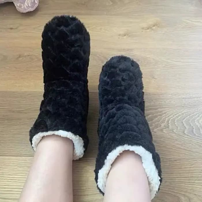Chaussettes Thermiques Épaisses Homme Femme Hiver Chaudes Douces et Épaissies en Velours