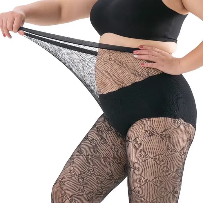 Collants grande taille Anti-crochet résistant aux déchirures Super élastique magique sans couture