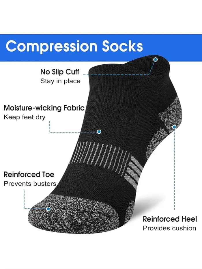 Chaussettes basses de sport pour hommes