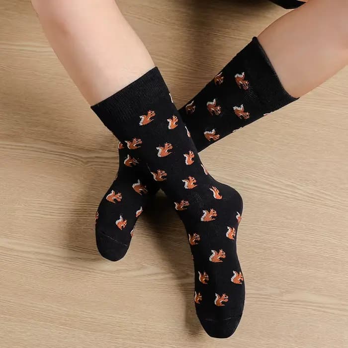 Chaussettes d'affaires en coton pour hommes