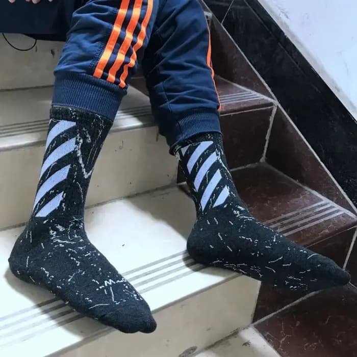 Chaussettes pour hommes printemps été respirant états-unis rue skateboard Hip Hop mode