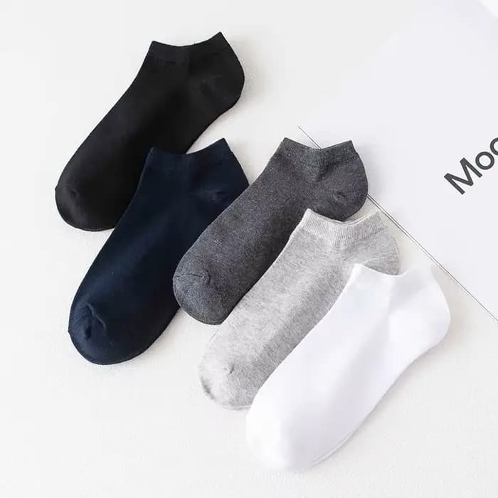 Chaussettes de sport unisexes couleur unie pour l'été et le printemps