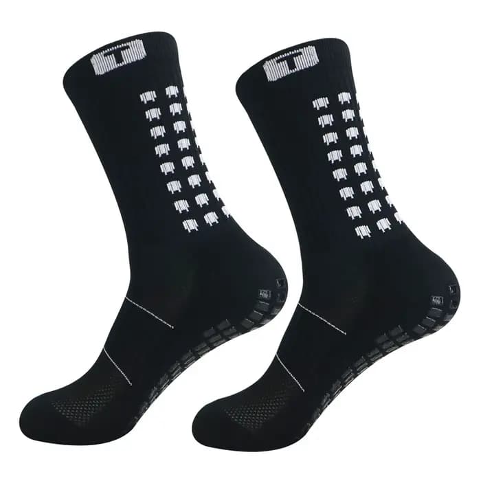 5 paires de chaussettes de football antidérapantes et absorbant les chocs