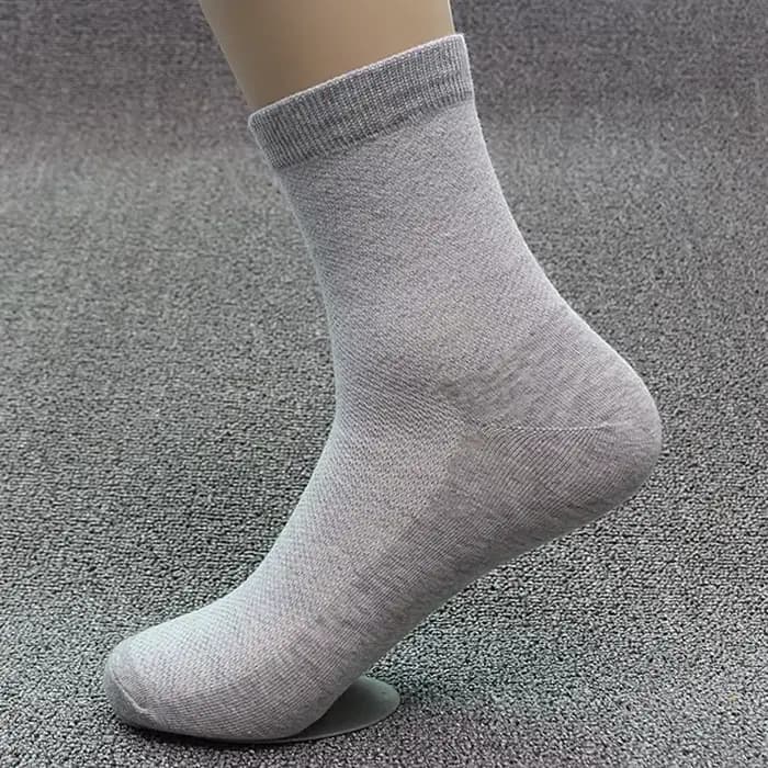 Chaussettes d'Affaires Noires et Blanches pour Homme