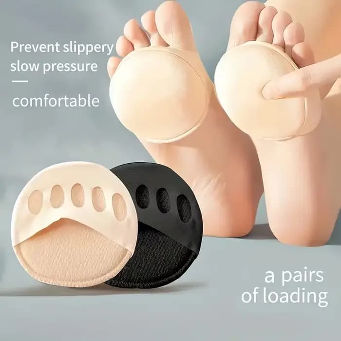 Coussinet de pied pour l'avant-pied à talons hauts, semelle intérieure antidérapante et anti-mousse, semelle intérieure confortable, Support métatarsien doux et Invisible