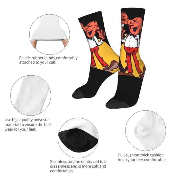 Chaussettes Mort & Phil Mortadelo y Filemón