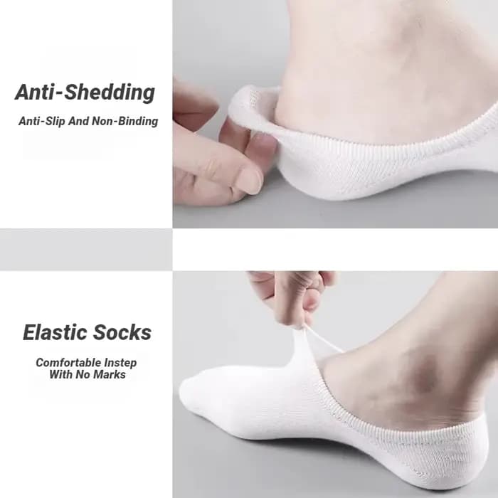 Chaussettes bateau invisibles pour hommes, style décontracté, coupe basse, Meia Multifit