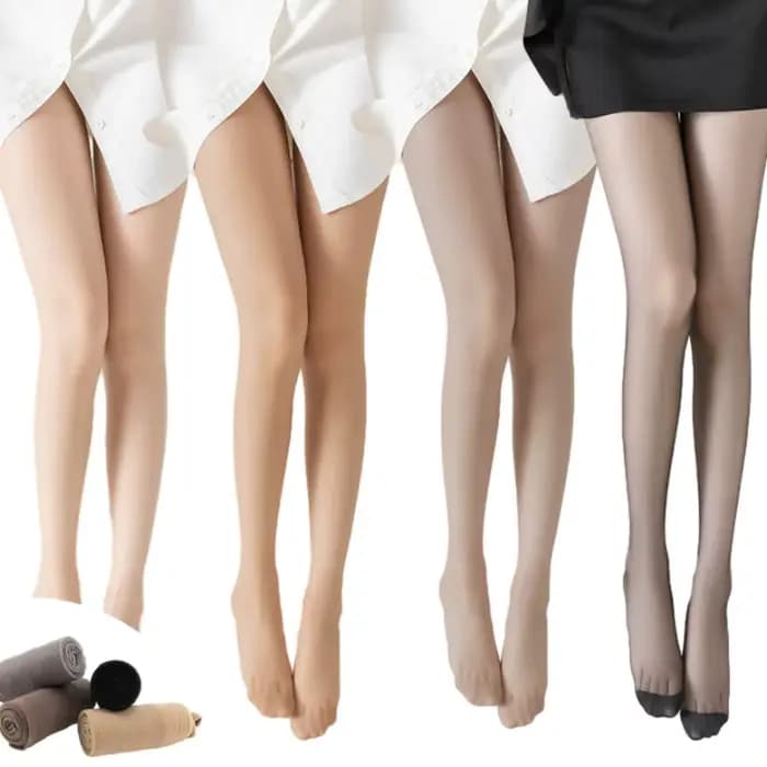 Collants couleur peau été résistant aux déchirures Anti-noyau crochet fil