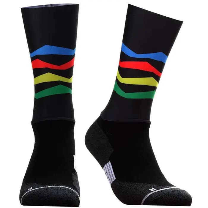 Chaussettes de vélo professionnelles antidérapantes