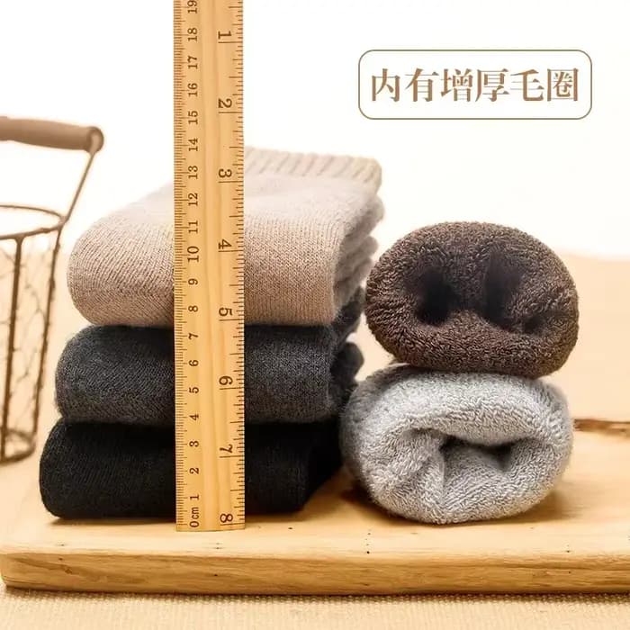 Nouveau hiver Super plus épais chaussettes chaudes laine hommes femmes