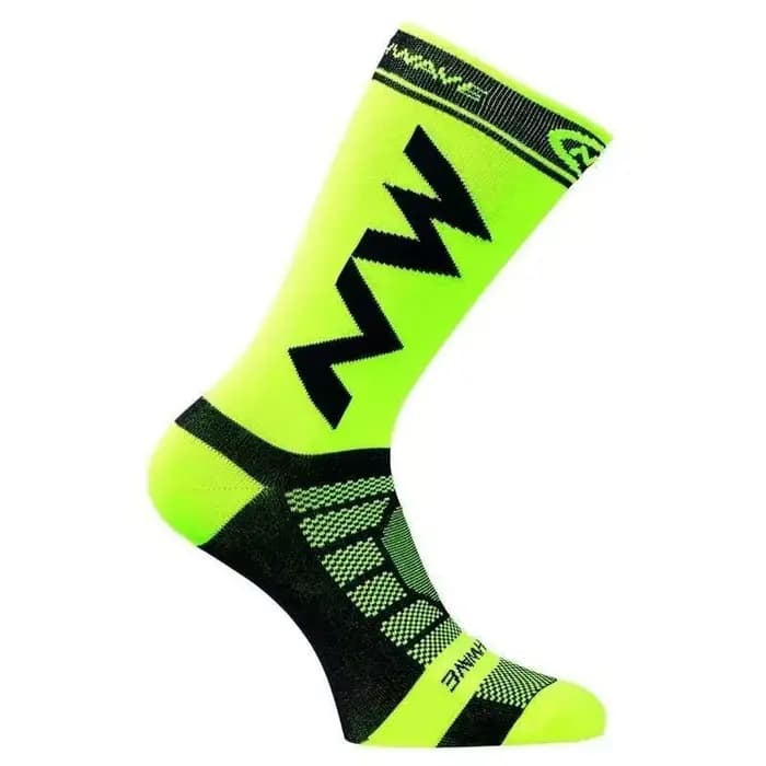 Chaussettes de cyclisme respirantes à compression pour hommes et femmes