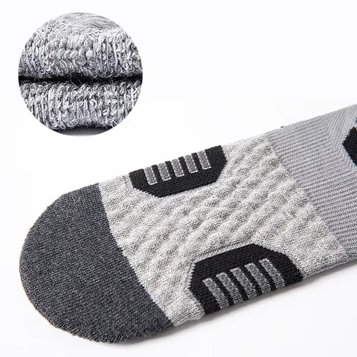 Elite Sport cyclisme basket-ball chaussettes Compression course homme noir tendance respirant longue randonnée amortissement athlétique professionnel