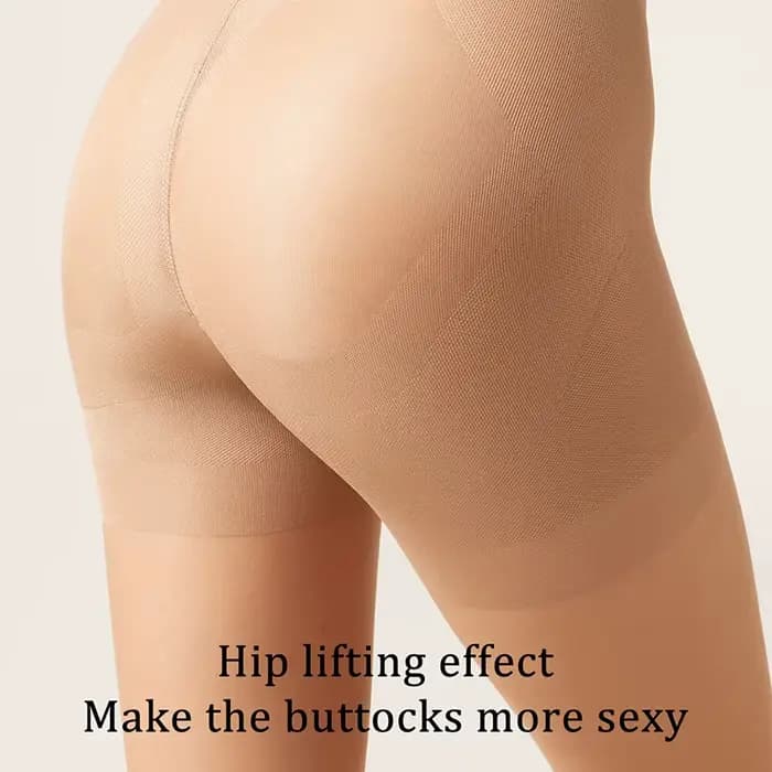 Collants transparents 40D pour femmes, contrôle du ventre, fins, élastiques, levage des fesses, bas renforcement des orteils, printemps et été