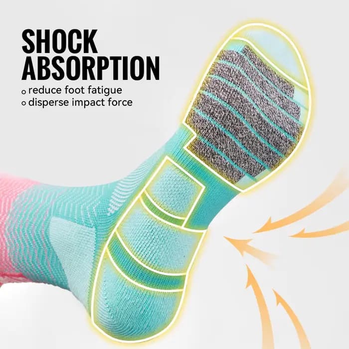 WRELS Chaussettes de course professionnelles pour marathon